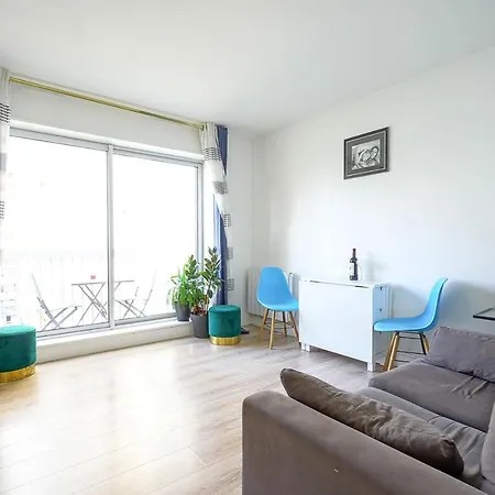 דירה Nice Apt With Balcony Near Alesia